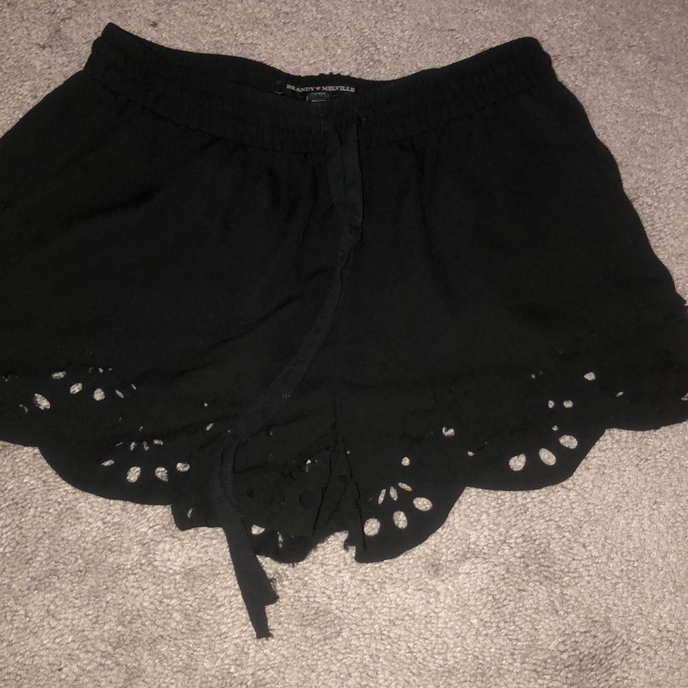 Black shorts